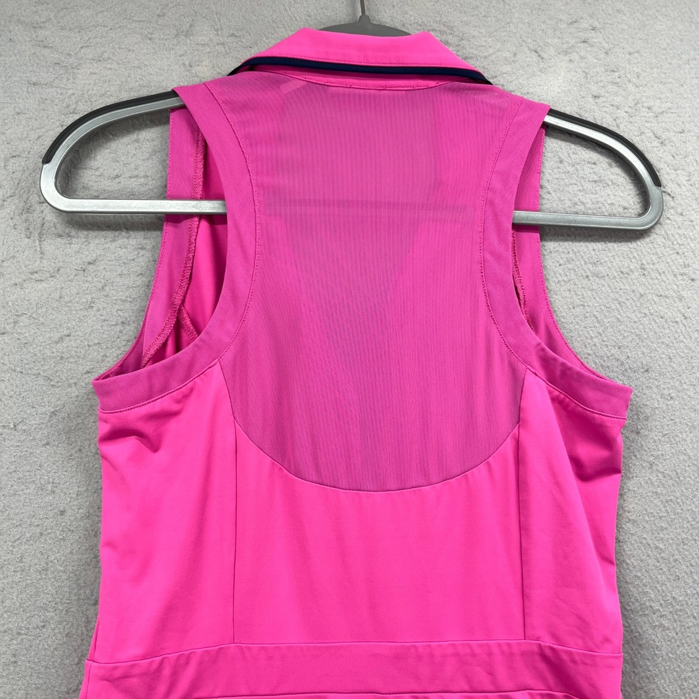 Original Penguin Polo Dress Womens S Pink Sleeveless Golf Tennis Skater - Picture 5 of 11